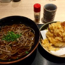 桜海老のかき揚げ蕎麦✖