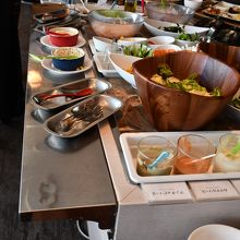 ビュッフェ形式です