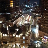 恵比寿ガーデンプレイスの夜景です