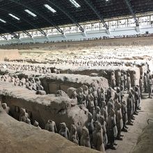 横からの眺め　