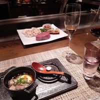 鉄板焼ダイニング心にてディナー