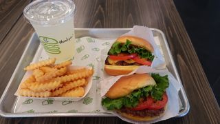 美味しいハンバーガー！