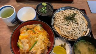 コスパがいいお蕎麦屋さんです