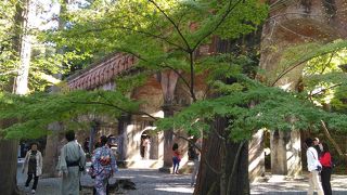 煉瓦造りが素敵な橋