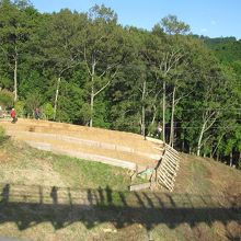 スカイウォーク眼下の同低所スタート地点
