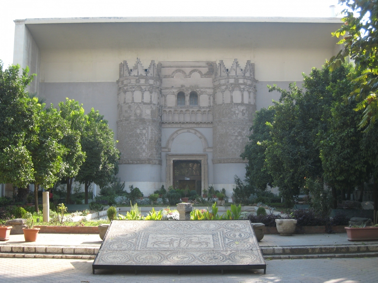 日帰りツアーで行ったダマスカスの国立博物館