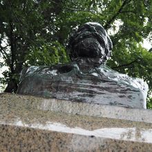 クラーク像を下から撮ってみました。