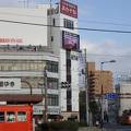 JR松山駅前のビジネスホテル
