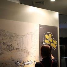 展示室のイラスト説明を見るのも楽しいです(^^)。