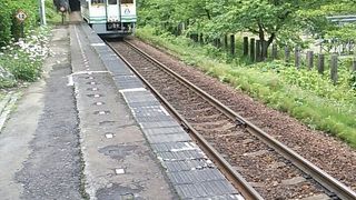 2018年６月10日の大川ダム公園10時33分発普通列車会津若松行きの様子について