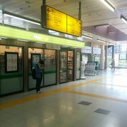 新前橋駅前には、何も無いけど駅にコンビニあり