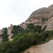 標高、約千メートル地点からの絶景