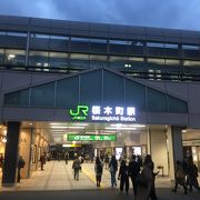 日本初の鉄道駅