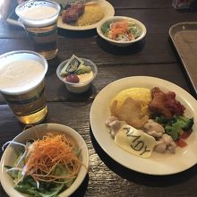 トイストーリーのメニュー