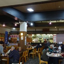 食堂コーナーです