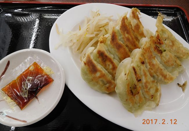 浜松餃子を食べました。ラーメン屋さんもあるよ。