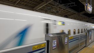 新横浜駅から大勢のお客さんが！