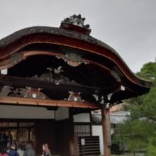 御殿の大玄関です