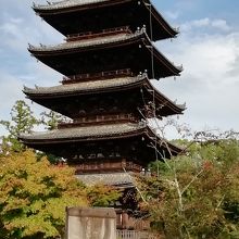 五重塔です