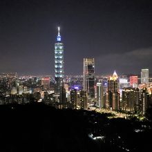 展望台からの夜景です
