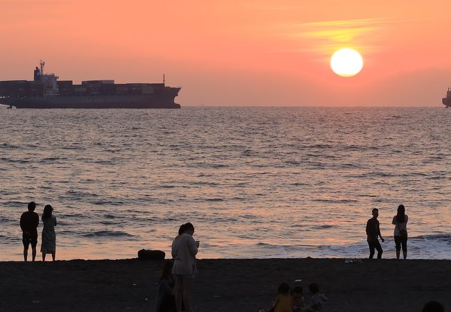 夕陽が素晴らしいです