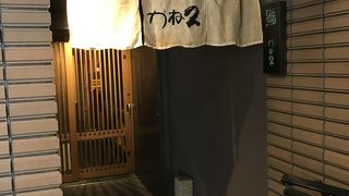 カウンター席の雰囲気が良い