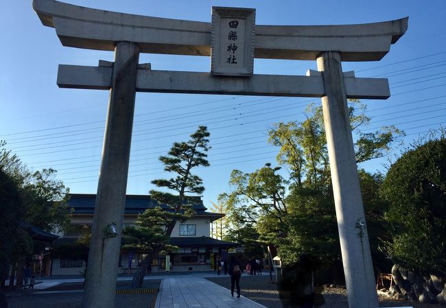 子宝に恵まれる　シンボルの神社