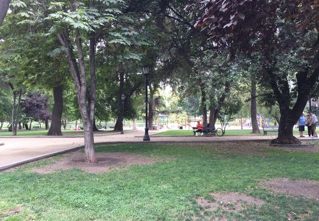 緑豊かな公園
