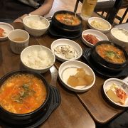 梅田で韓国料理を味わう