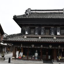 川越の古い街並み