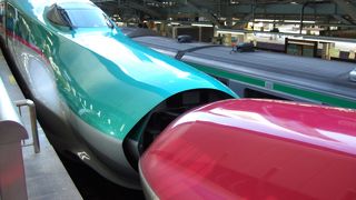 東京～盛岡は東北新幹線に連結されます