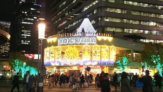 恒例！イルミネーションが始まりました(^-^ゞ