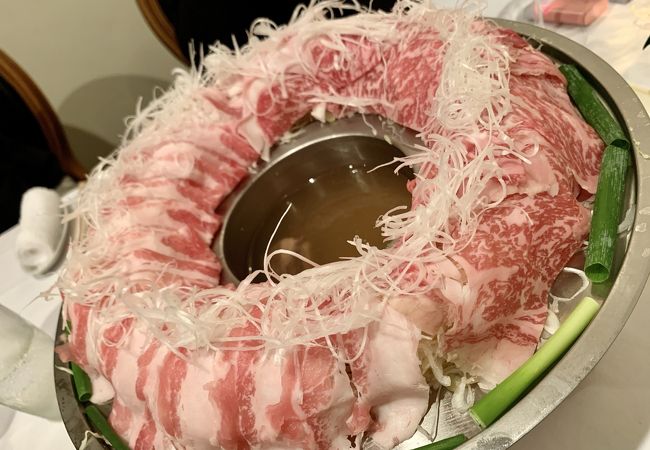 炊き肉鍋！美味しかった。