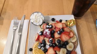 バナナベースのパンケーキ