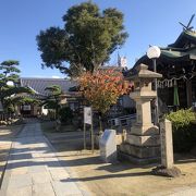貝塚駅近くの立派な神社