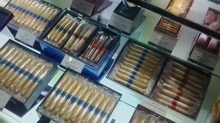 美味しいヨックモックの売店