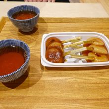 両棒餅。味は２種。