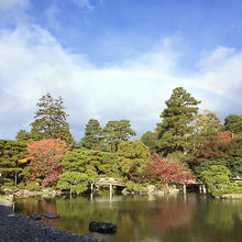 虹がかかっているの分かりますか？