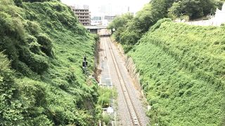 茨城県の城跡巡り：水戸城跡、縄張りがはっきりと確認できる