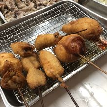 揚げたてとビールが最高！