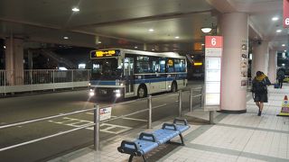 夜は利用者は少ない