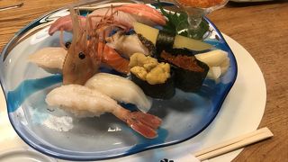 ここのお寿司は本物！