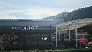 箱根登山鉄道の引退車両で楽しめます。