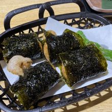 自然薯の磯辺揚げ1,320円