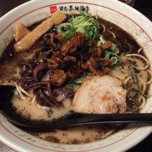 高菜のせ熊本ラーメン