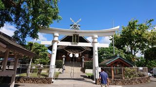 ハワイで一番有名な神社です