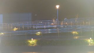 夜は足元が暗い