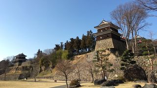 上田城を代表する風景。