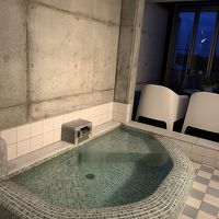 2階にある展望風呂