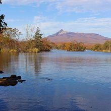 大沼湖と駒ケ岳